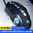 thumbnail image 1 of Pro Gamer Gaming Mouse 8d 3200dpi Adjustable Wired Optical Led Computer Mice Usb Cable Silent Mouse For Laptop Pc Mice Trackballs, 1 of 1