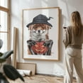 thumbnail image 3 of Morning Fox Halloween - Painting Unframed Wall Art Print 24 x 36 inches, 3 of 16