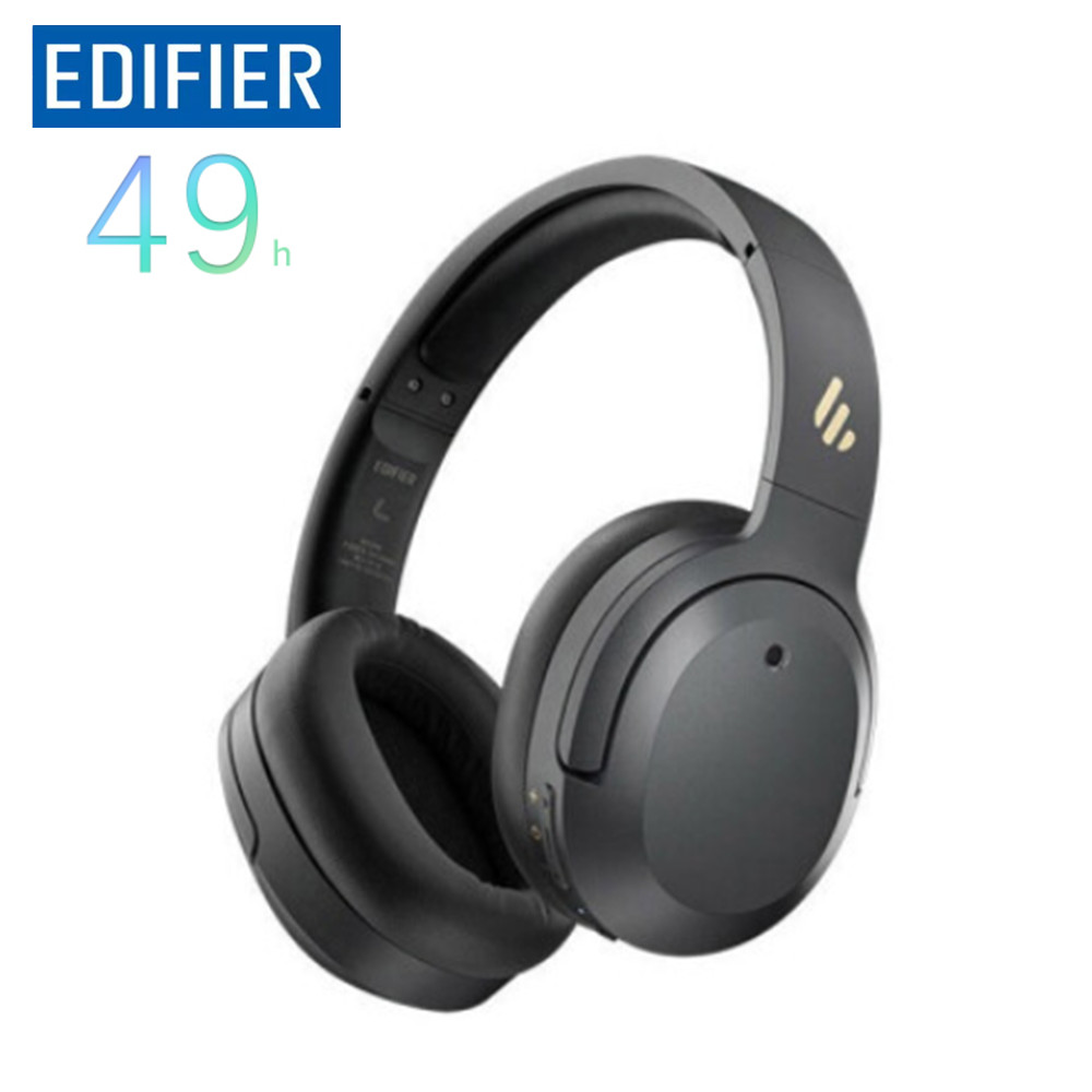 Edifier W820NB Hi-Res Wireless Headphones with Mic, Hybrid Active Noise Cancelling Bluetooth Office Over-Ear Headsets- Black - image 5 of 9