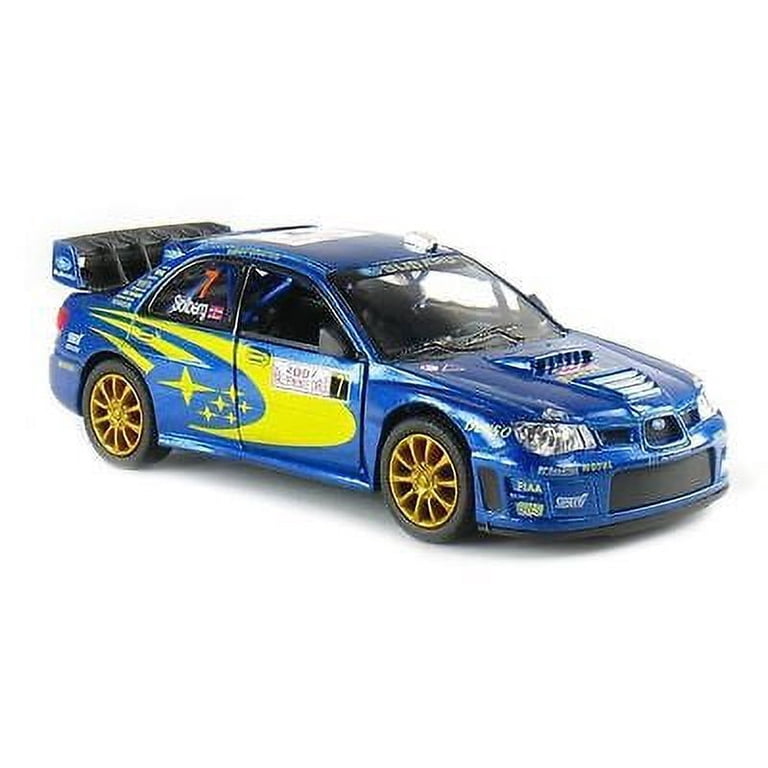 ミニカー rally car collection SUBARU Amazon.com: Kinsmart 2007 Subaru Impreza WRC #7, Blue Color 1:36