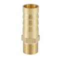 thumbnail image 1 of Latón Manguera Accesorio Conector, 1/8'' NPT 10mm para Coche Latón Dorado Tono, 1 of 1
