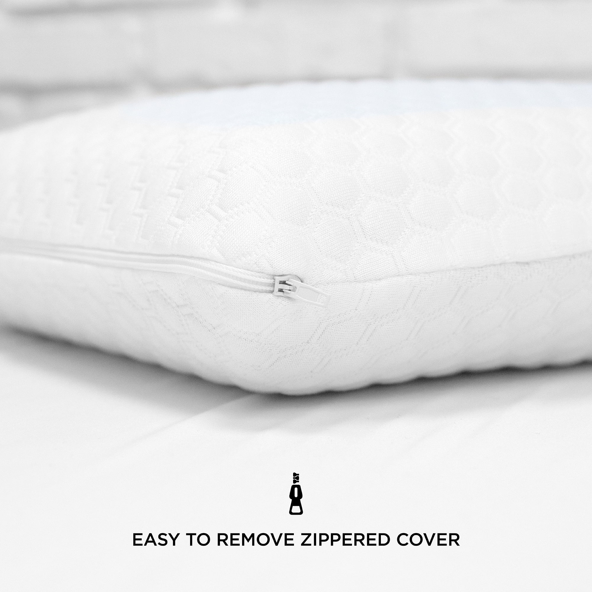BioPEDIC Gel Overlay Comfort Bed Pillow Walmart