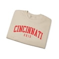 thumbnail image 3 of Cincinnati Ohio Sweatshirt Gifts Crew Neck Shirt Long Sleeve Unisex, 3 of 7