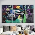 thumbnail image 3 of Pablo Picasso Night Fishing At Antibes, Canvas Print, Canvas Wall Art, Printed Canvas Canvas, Pablo Picasso Canvas, Modern Printed, Canvas Wall Decor - Gallery Wrapped, 3 of 9