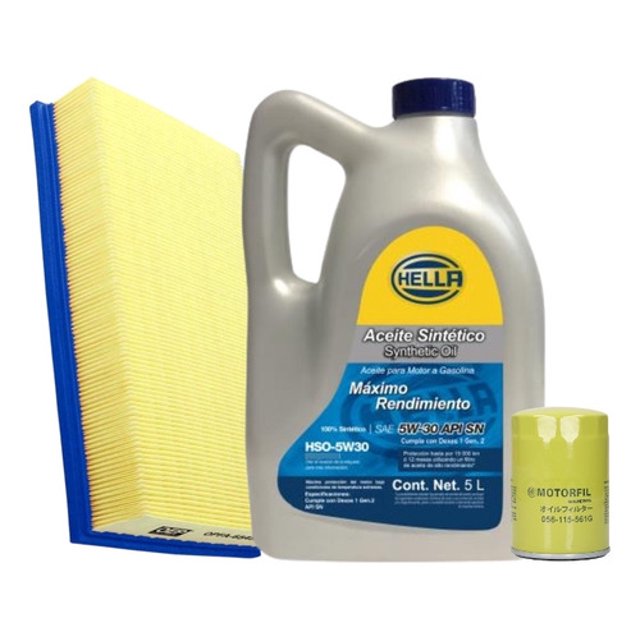 Kit De Afinacin 200 Quattro 1991 2.2 5l Hella 5w30 Sbuja