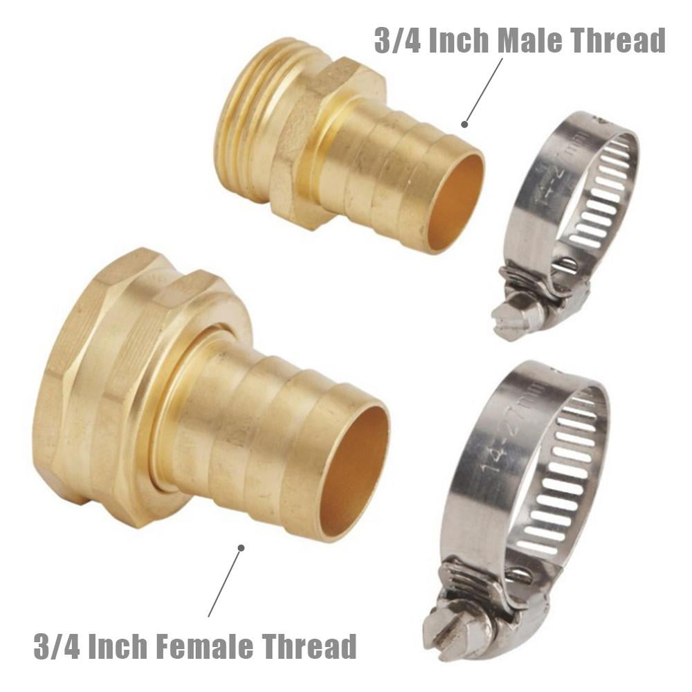3pcs M20x2mm Female Thread Faucet Water Hose Pipe Switch Connector Tap Fitting 