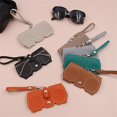 thumbnail image 5 of Fashion Sunglasses Bag Storage Glasses Case Sunglasses Leather Protective Case Lovely Glasses Clip Women Simple Glasses Bag, 5 of 5
