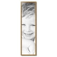 thumbnail image 2 of ArtToFrames 12" x 44" Gold Square with Beads Picture Frame, 12x44 inch Gold Wood Poster Frame (WOM-5020), 2 of 7