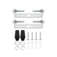 thumbnail image 1 of Unique Bargains 55mm Ceiling Light Plate Kit Light Fixture Mounting Bracket Plate Steel Crossbar for Pendant Wall Light 2 Set, 1 of 7