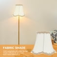thumbnail image 4 of Eease White Linen Royal Clip-On Lamp Shade, 13.5 x 13.5 x 12 cm, 4 of 7