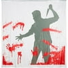 Halloween Shower Curtain with Sound-Man with Knife
