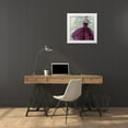 thumbnail image 3 of Wilson, Aimee 26x26 White Modern Wood Framed Museum Art Print Titled - Fuschia Dress I, 3 of 4