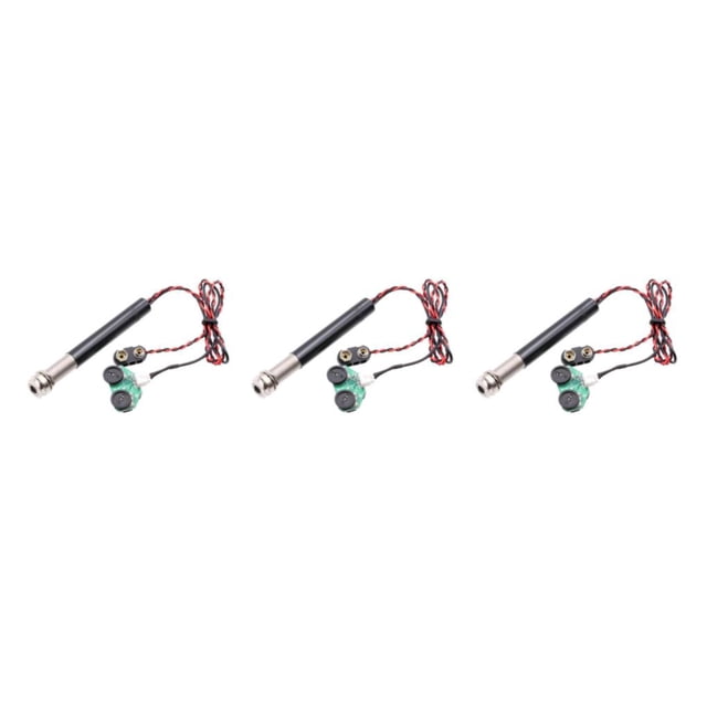 Kit de cableado de pastilla de guitarra Naiovety Preamplificador Acústica Tipo 1