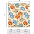 thumbnail image 6 of Thanksgiving Mailbox Cover Magnetic Autumn Pumpkins Maple Leaves Background Mailbox Wraps Post Box Cover Décor 21x18 in, 6 of 7