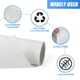 thumbnail image 3 of Unique Bargains Matte Bubble Free Air Release Self Adhesive Car Vinyl Film Wrap Sticker Decal White 60" x 12", 3 of 7