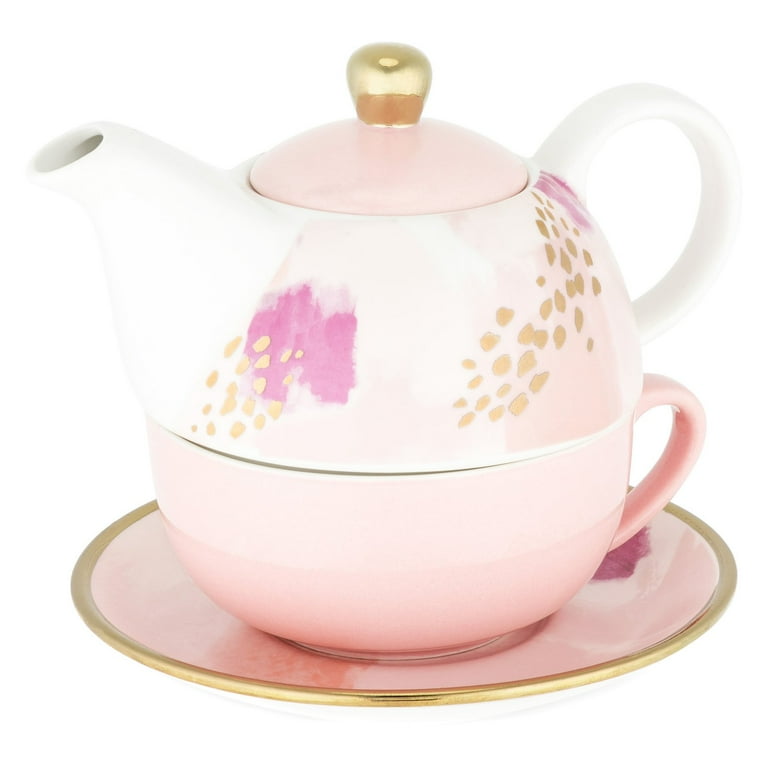 Pinky Up Addison 12oz. Teapot  Tea pots, Ceramic tea set, Tea for one