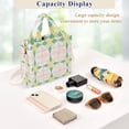 thumbnail image 5 of FORMRS Womens Corduroy Tote Bag Crossbody Shoulder Handbag with Pocket, Retro Yellow Stars, 5 of 7