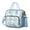 Sky-blue-9, variant on Ocean Life Turtle Print Insulated Lunch Bag – Leakproof Large Cooler Tote with Cute Cartoon Sea Turtle Pattern, Adjustable Strap for Beach, School, or Travel
