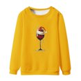 thumbnail image 1 of Sudaderas sin capucha para hombre, estilo casual, a la moda, con cuello redondo, estampado, de manga larga, blusas de manga larga y cuello redondo, blusas de poliéster para hombre, 1 of 4