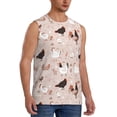 thumbnail image 2 of Daiia Funny Chicken Printed Men's Tank Tops,Casual Soft Sleeveless Gym Muscle Shirts Bodybuilding Tee-X-Large, 2 of 8