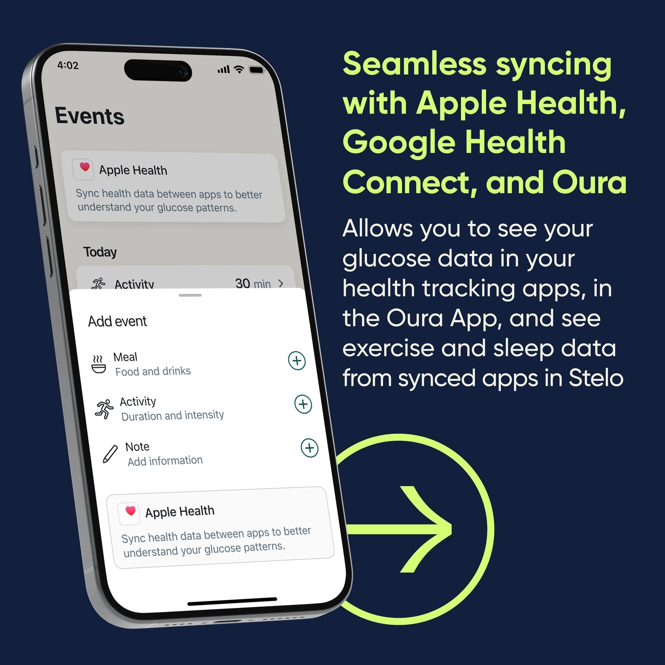 Stelo Glucose Biosensor & App by Dexcom—A Leader in Continuous Glucose Monitoring (CGM). 24/7 Glucose Tracking & Personalized Insights to Reveal Patterns. 2-Pack (Up to 15 Days Each*). iOS & Android.
