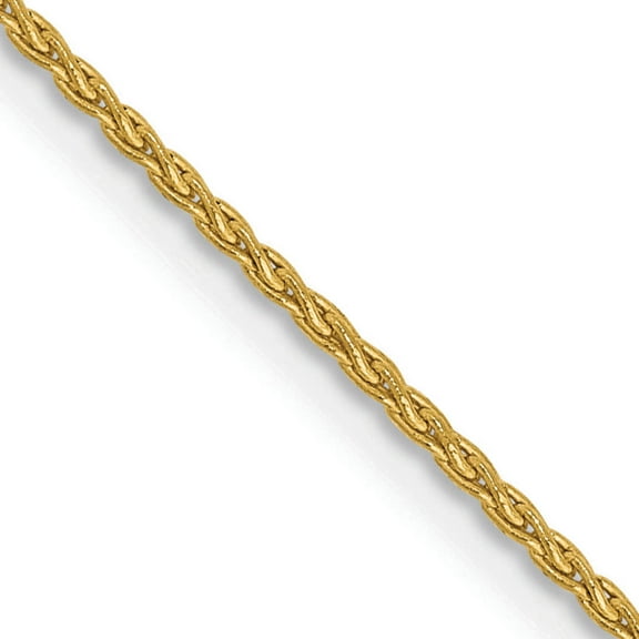 Primal Gold 14K Yellow Gold 1.2mm Parisian Wheat Chain