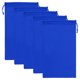 thumbnail image 1 of Bolsa para gafas de esquí Uxcell, 5 piezas de bolsa de microfibra suave con cordón, 15cmx25cm, azul, 1 of 7
