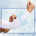 thumbnail image 4 of 10 Pares de Mangas Brazo RefrigeracióN Calentadoras ProteccióN UV para Hombres y Mujeres, Correr, Ciclismo, Senderismo, Golf,, 4 of 8