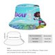 thumbnail image 2 of Eureka Sombrero bucket para adultos, gorra de protección solar, sombrero de pescador plegable para viajes al aire libre, pesca y actividades de verano, 2 of 6