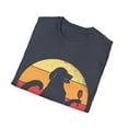 thumbnail image 4 of Funny Social Distancing Dog Sunset Men Women T-shirt, 4 of 6
