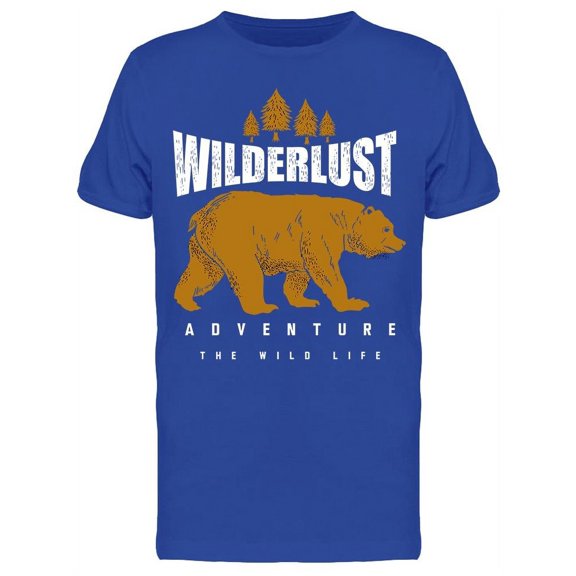 Wilderlust Adventure T-Shirt Men -Image by Shutterstock, Male x-Large