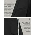 thumbnail image 4 of COOFANDY Blazer for Men Casual Lightweight Sport Coats Slim Fit Stretch Knit Suit Jackets, 4 of 5