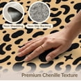 thumbnail image 6 of ODIKA 9'x12' Beige Abstract Please Washable Area Rug Geometric Border With Playful Curves And Dots Design for Master Suite, California King, Under Bed, Non-Shedding, Easy Care, 6 of 7
