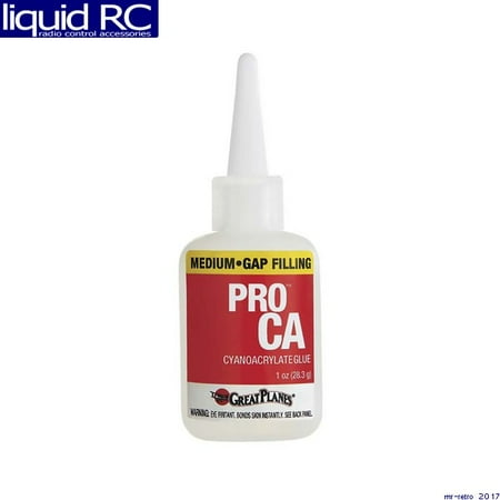 Great Planes MR6008 Pro CA+ Glue Medium 1 oz