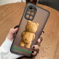 thumbnail image 5 of Funda mate para Oneplus 10 9 8T 8 7 7T 6 6T 5T PRO NORD CE 2 N10 N100 5G Funda Coque Capa Shell travieso t-oso de peluche pareja, 5 of 5