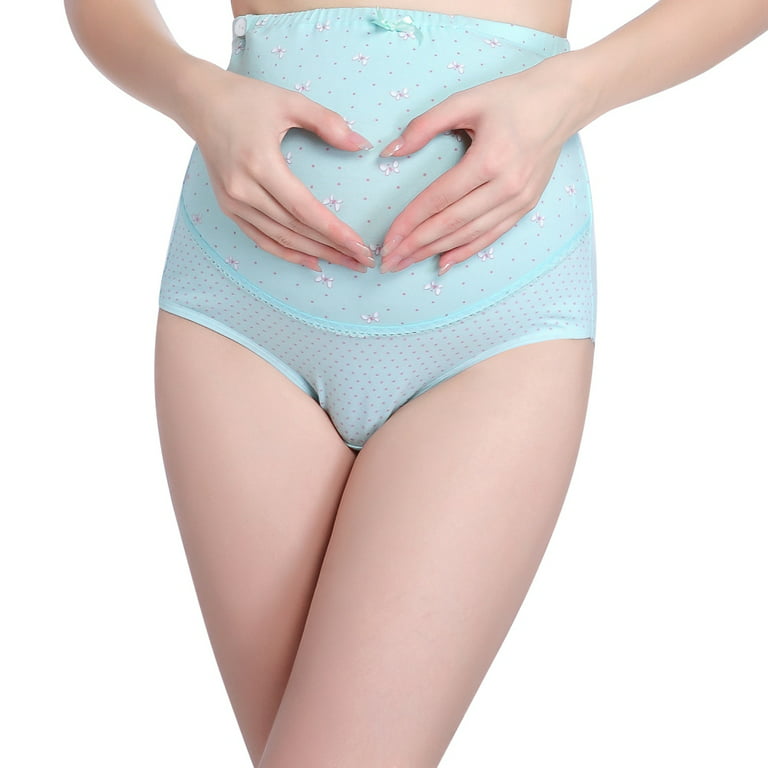 Womens Cotton Underwear Postpartum Recovery C Section High Waisted Panties  5 Pack