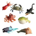 thumbnail image 2 of Simulación de -Estatuas Playset Modelo animal de plástico, Colección Artículos para s Enseñanza Prop juguete para 7 piezas Yotijar estatuilla de animales, 2 of 4