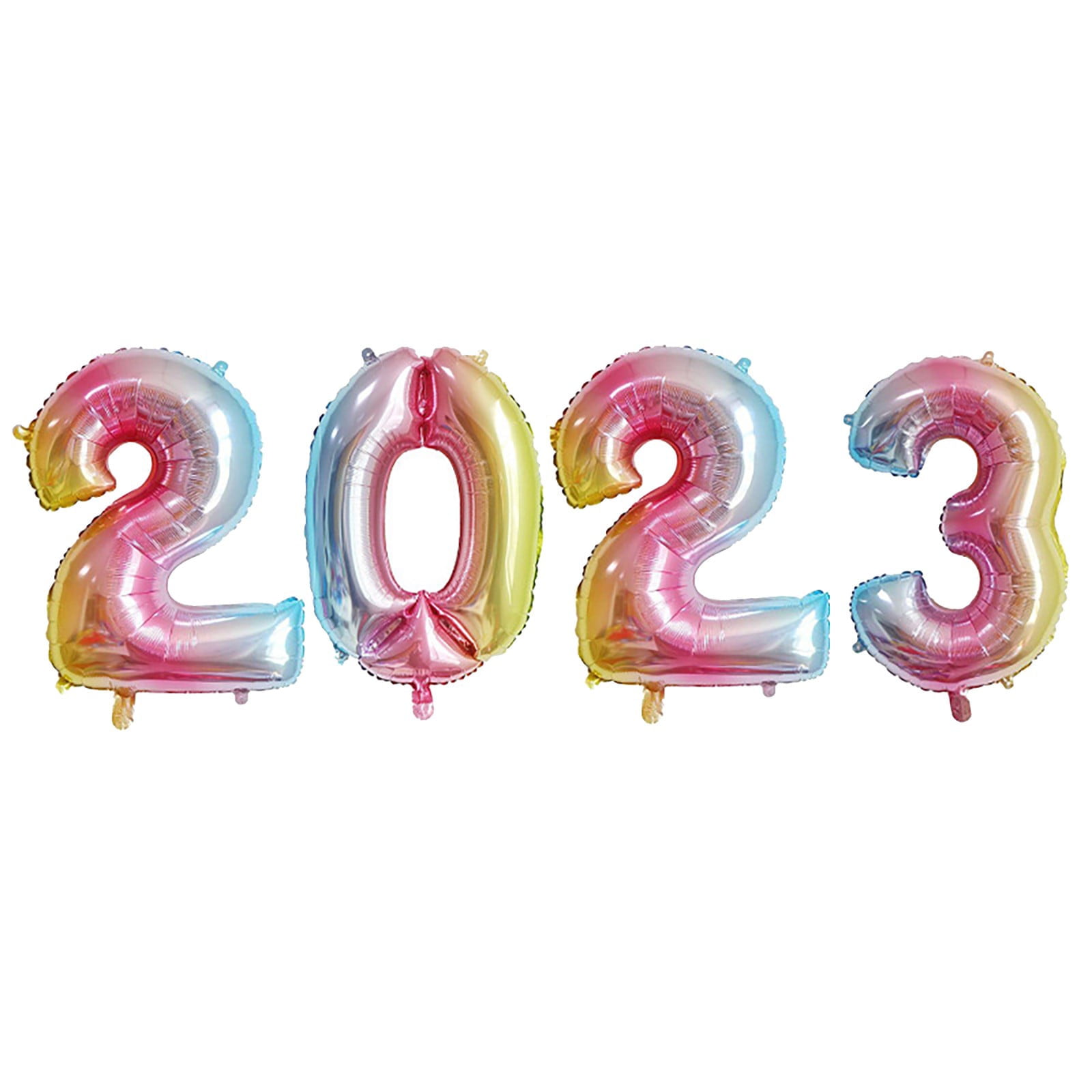 32 Inch 2023 Balloons Number 2023 Foil Balloons For New Years Eve Party