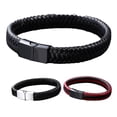 thumbnail image 4 of Sonducket trenzada para hombre, joyería exquisita, brazalete envolvente personalizado a la moda, decorativa Simple elegante tipo 1 Tipo 1 20Conjunto, 4 of 6