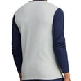 thumbnail image 2 of Polo Ralph Lauren Mens Thermal Knit Pajama Shirt (Large, Gray), 2 of 2