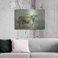 thumbnail image 6 of Luxe Metal Art 'Colorful Longhorn Cow' by Silvia Vassileva, Metal Wall Art, 36" x 24", 6 of 9