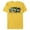 Yellow, variant on Star Wars Logo AT-AT Walker Battle - Short Sleeve Blended T-Shirt for Adults - Customized-Yellow