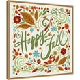 thumbnail image 2 of Amanti Art Happy Fall I Framed Canvas Wall Art Print, 2 of 7