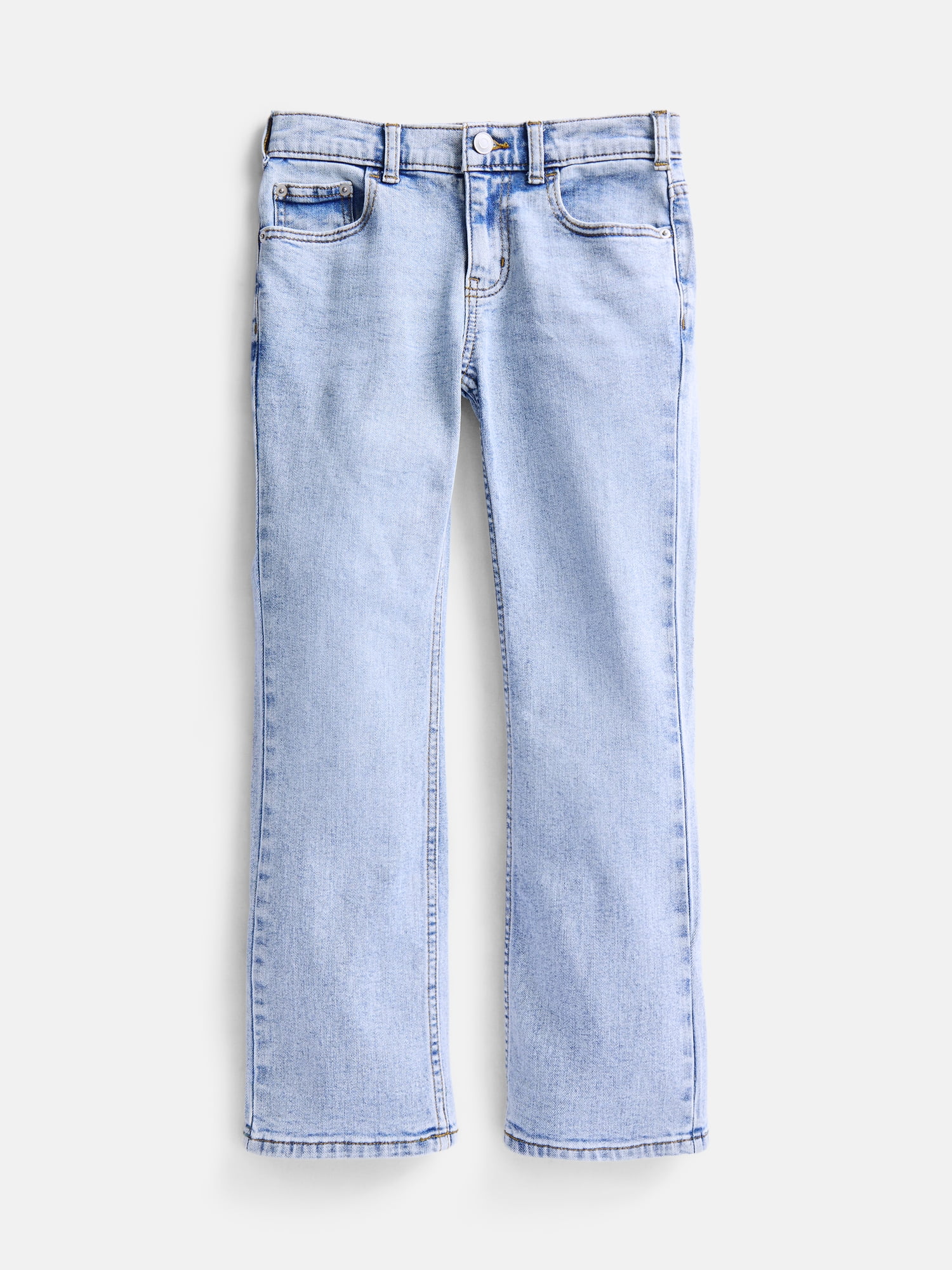 Wonder Nation Boys Vintage-Inspired Straight Fit Denim, Sizes 4-16 and Husky