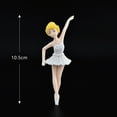 thumbnail image 4 of 4Pcs Miniature Ballet Girl Figure Desktop Collection Cake Decoration, Girl Cake Topper Plant Pot Decoration,4 x Figurines,Photo color, 4 of 8