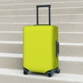 thumbnail image 5 of Uemuo Yellow Printed Washable Luggage Cover - Fashion Suitcase Protector Fits 18-32 Inch Luggage -, 5 of 9