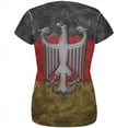 thumbnail image 2 of German Flag Eagle Crest All Over Womens T Shirt Multi X-LG, 2 of 2