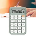 thumbnail image 1 of Portable 12 Digit Handheld Pocket Calculator Easy to Read High Sensitivity Made of ABS Material Lightweight and Portable Suitable for Business Office Family School, 1 of 7