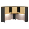 thumbnail image 1 of Series A 48" Corner 3 Door Hutch in Beech Finish - Engineered Wood, 1 of 3