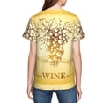 thumbnail image 7 of Wukai Bunch of Grapes Youth Unisex Short Sleeve T-Shirt for Boys, Girls, Teens, and Kids-Large, 7 of 7